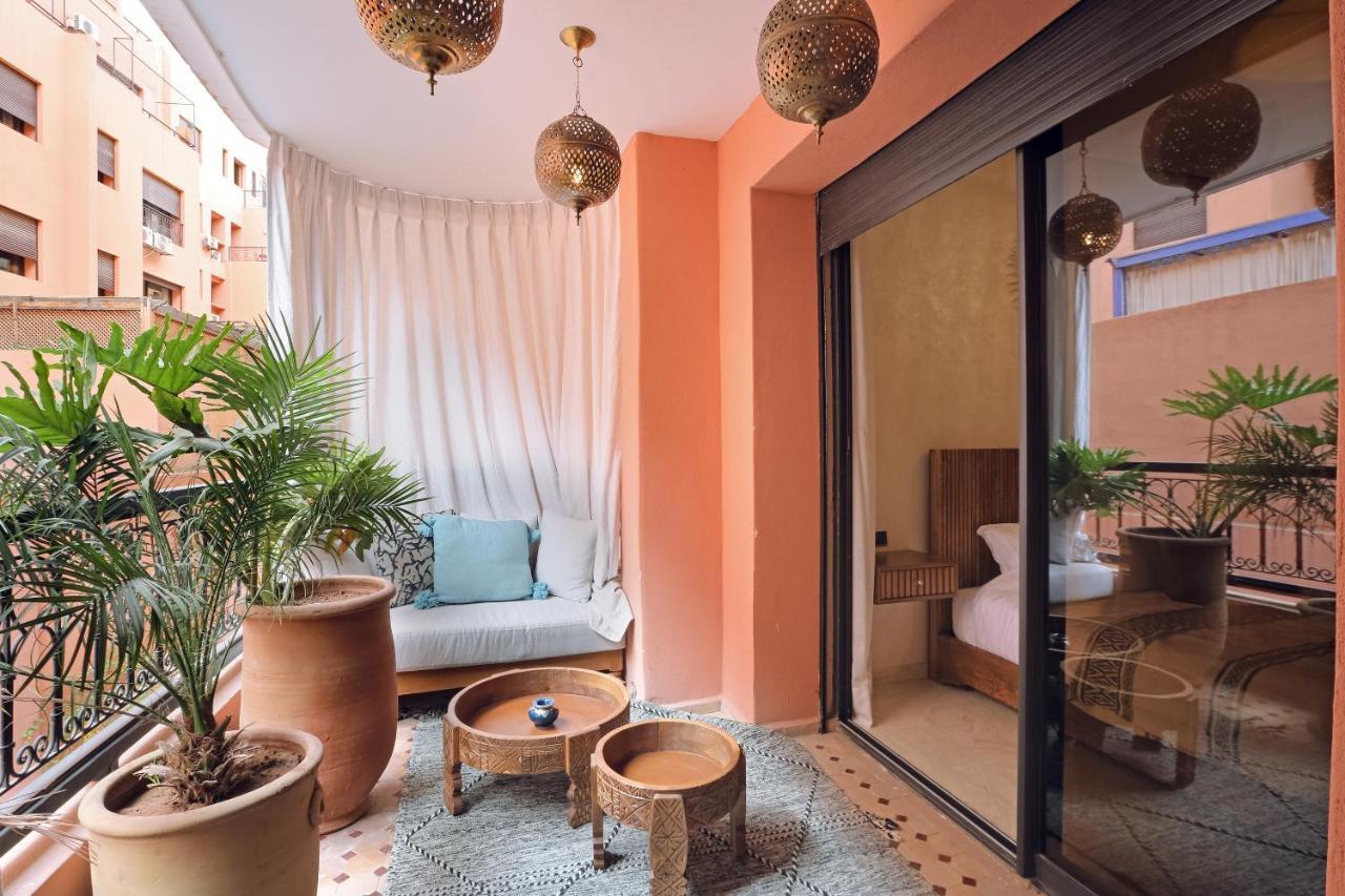 Appartement Moderne En City Center Marrakech-Gueliz Marrakesch Exterior foto