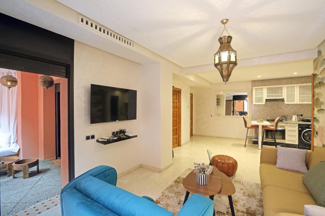 Appartement Moderne En City Center Marrakech-Gueliz Marrakesch Exterior foto