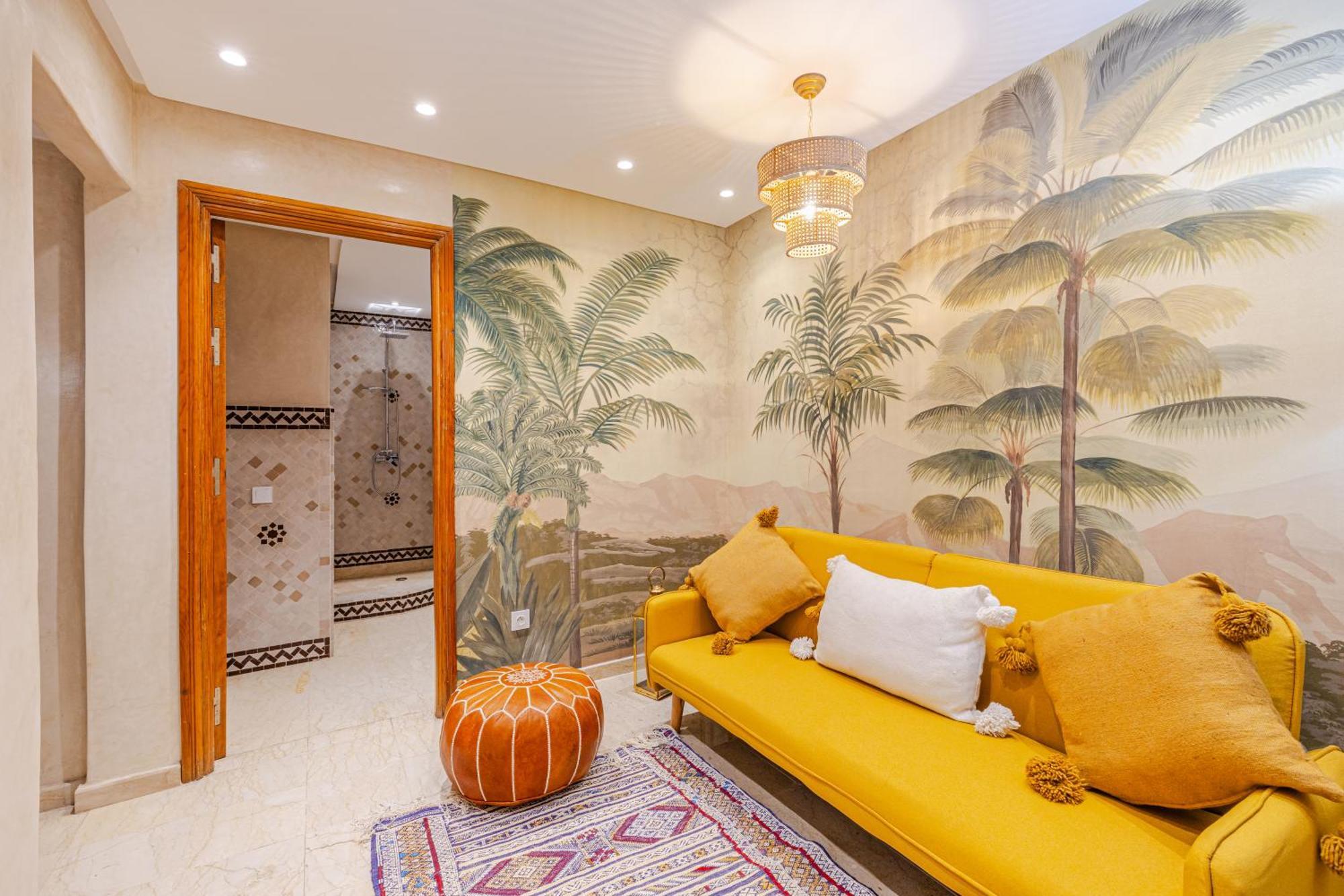 Appartement Moderne En City Center Marrakech-Gueliz Marrakesch Exterior foto