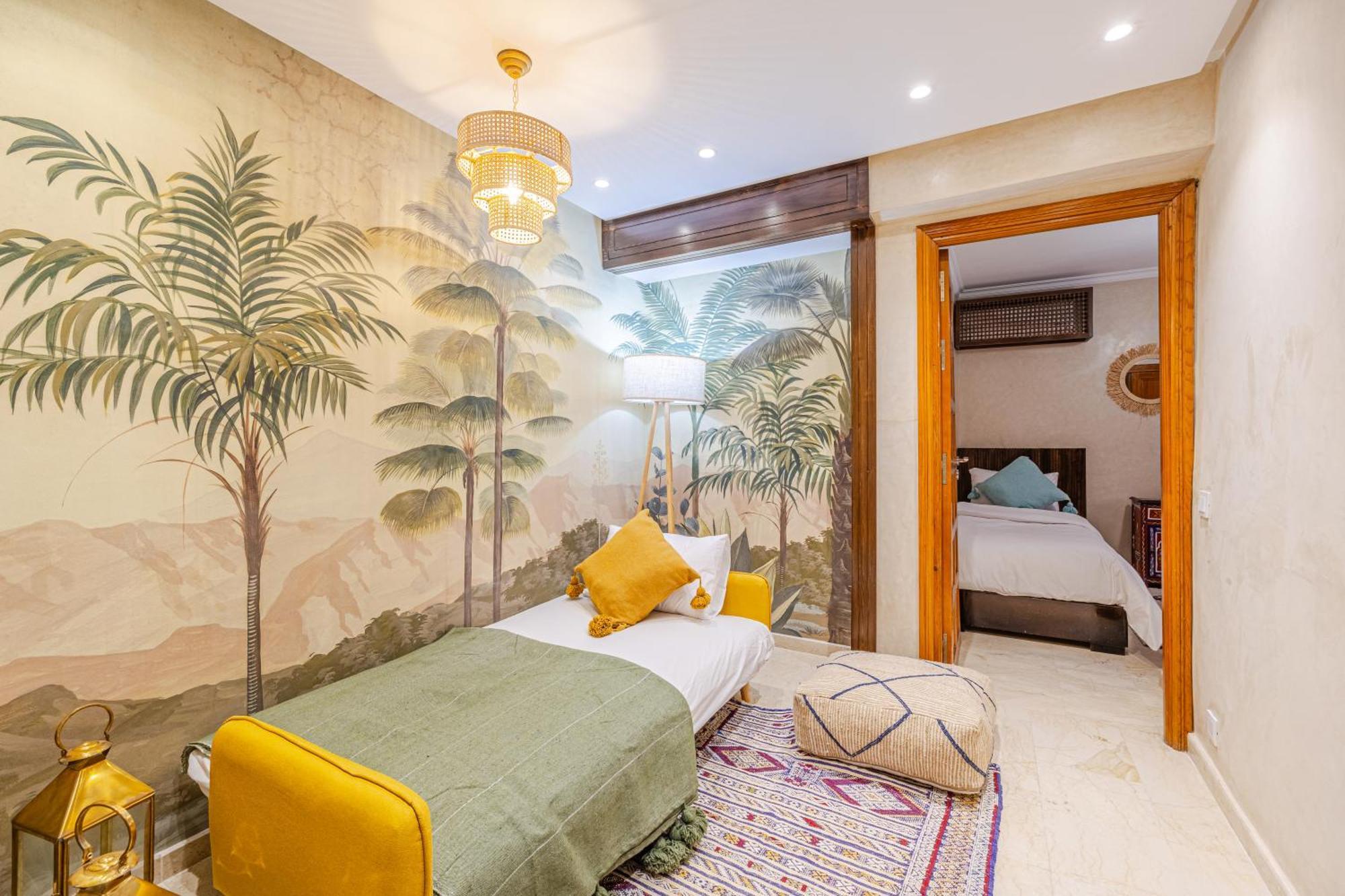 Appartement Moderne En City Center Marrakech-Gueliz Marrakesch Exterior foto
